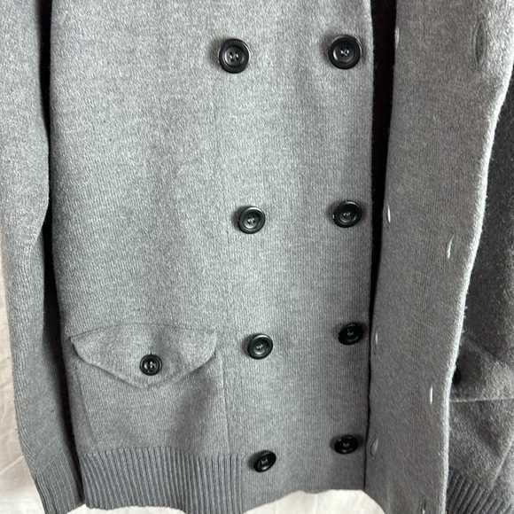 ALPHA MASSIMO REBECCHI 100% Lambs Wool Cardigan Sweater Size: 50- medium - Picture 11 of 16